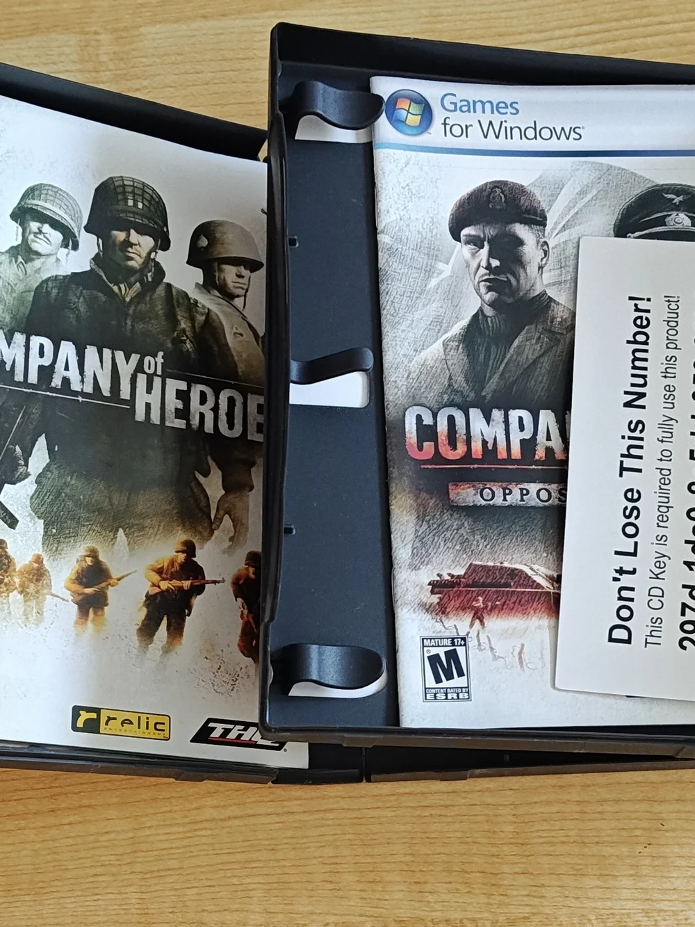 Company of Heroes (PC, 2006) Complete With Manual And Sleeve ML433
